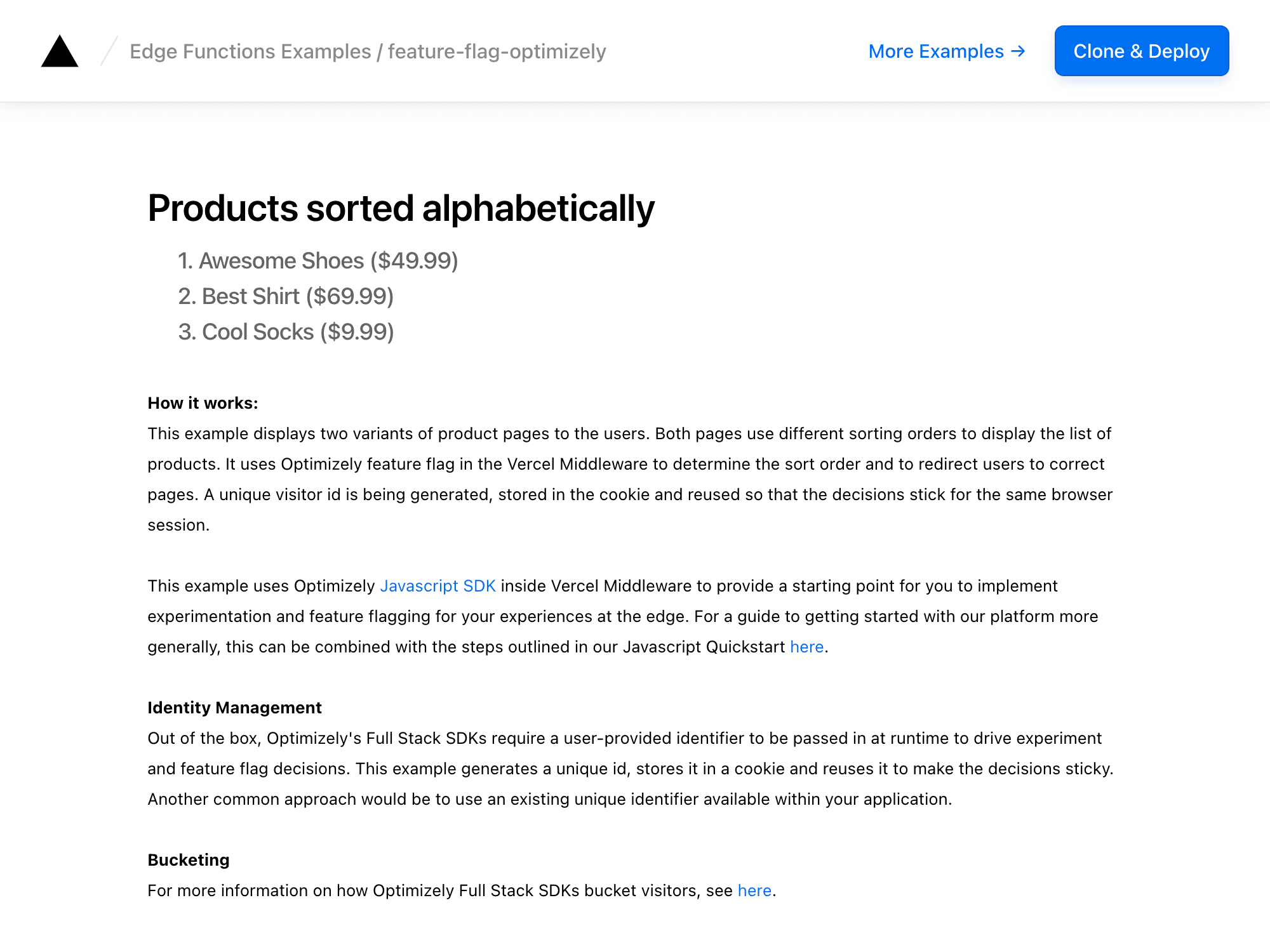Feature Flags with Optimizely